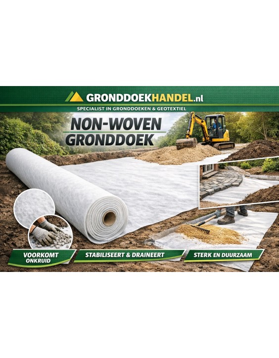 nonwoven geotextiel , gronddoekhandel.nl